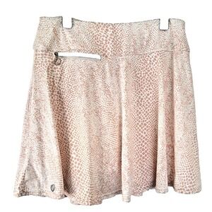 CGblue Luxe Sport Pink Animal Print Golf Tennis Pickle Ball Skort Women's Small